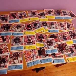 Vintage McDonald's 1986 Superbowl Champion Chicago Bears football cards